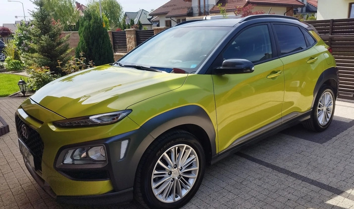 Hyundai Kona cena 79900 przebieg: 75800, rok produkcji 2018 z Ciechanów małe 79